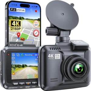 ROVE R2-4K DUAL Dash Cam Front and Rear, STARVIS 2 Sensor,