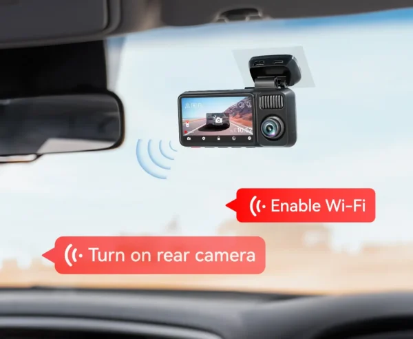 Redtiger F17 Elite 3 Channel 4K+2.5K+1080P 24/7 Ultra-Color Wifi6 Dash Cam - Image 4